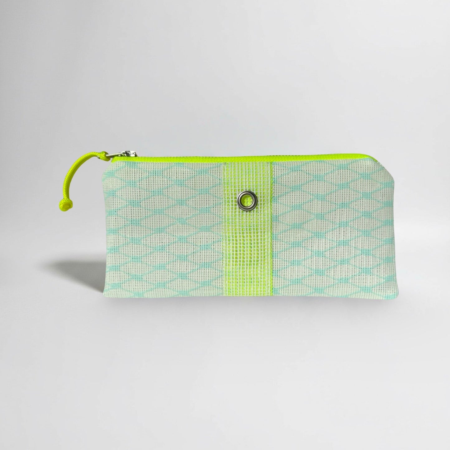 Bleached Aqua Mini Clutch