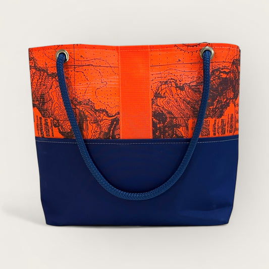 Lake Tahoe Tote in Coral