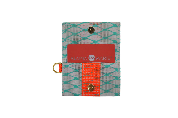 Card Case in Teal