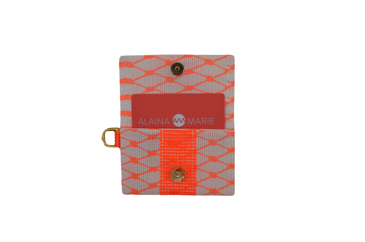 Card Case in Coral