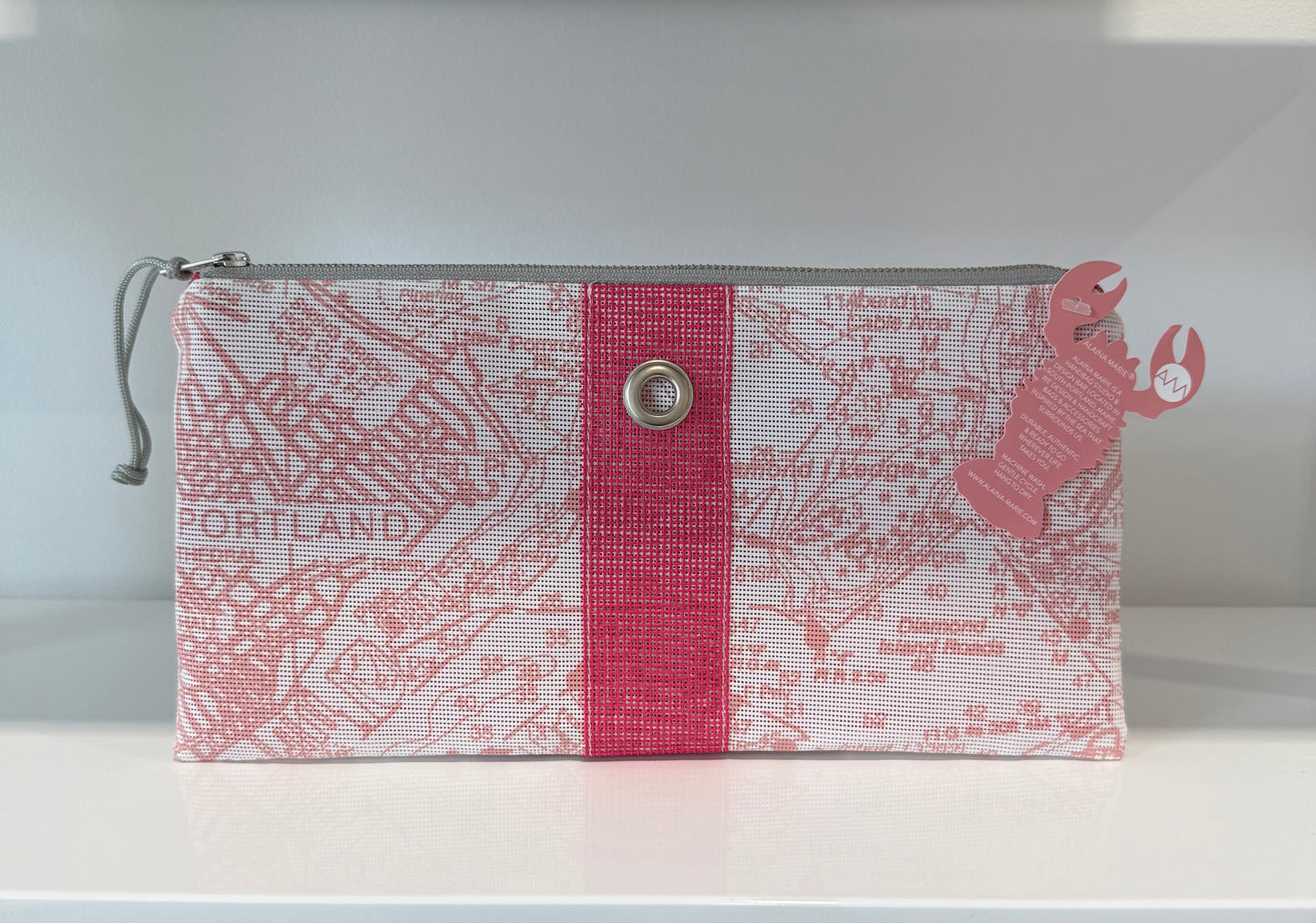 Casco Bay Chart in Clutch *Dusty Rose*