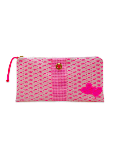 Limited Pink Heart Clutch