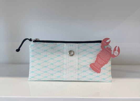 Bleached Aqua Mini-Clutch