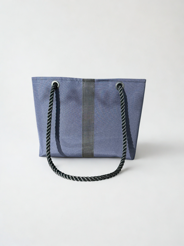 The Laine Tote in Navy