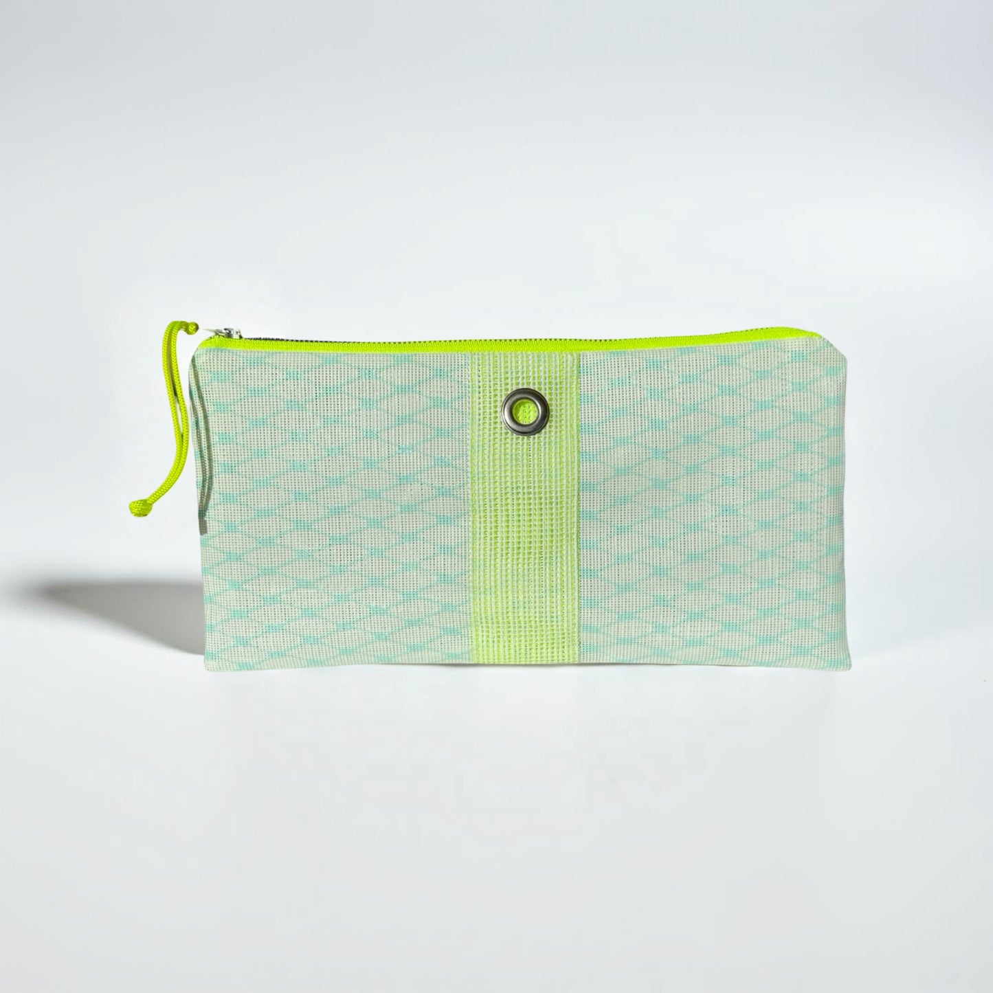Bleached Aqua Clutch