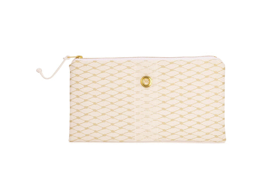 Gold Metallic Clutch
